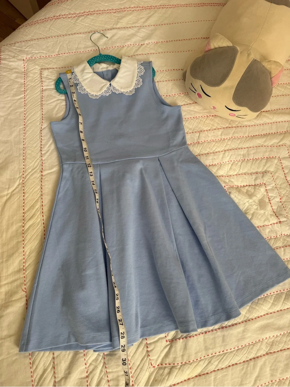 Janie and Jack Blue School Uniform Dress Size 10